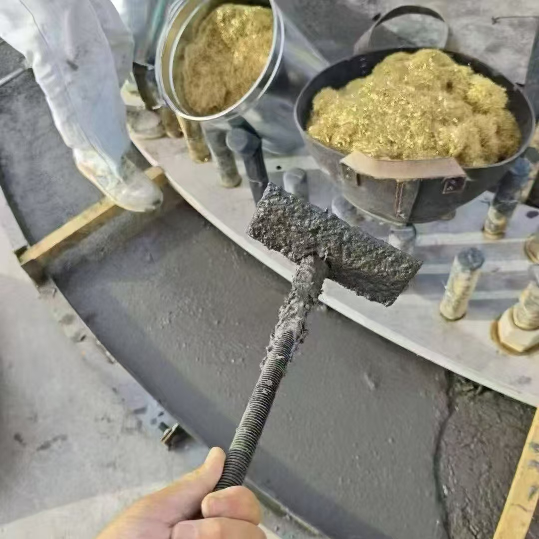 临漳C120钢纤维高强无收灌浆料 轧机压缩机汽轮机发电机锻压设备底座灌浆材料